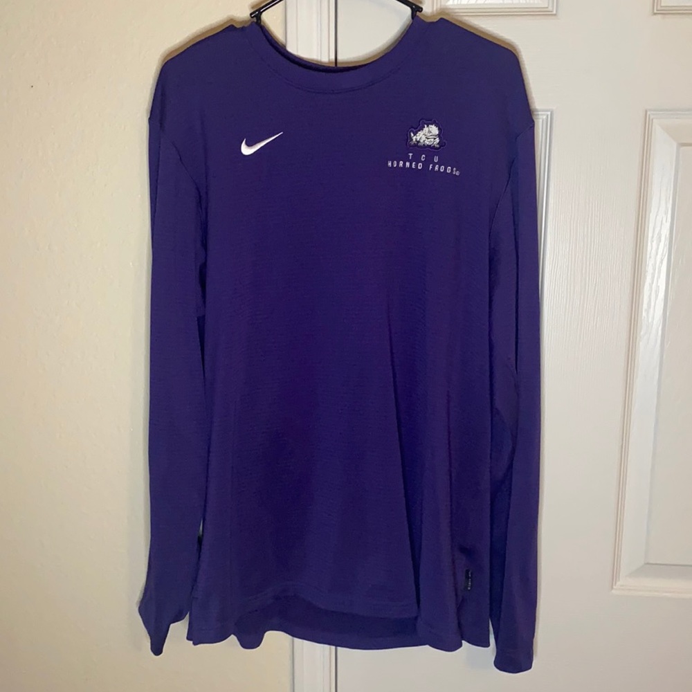 Men’s Nike Dri-fit TCU long sleeve